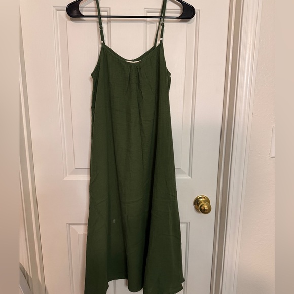 NWT Citrine Swim Forest Green Della Dress Size Small Adjustable Straps - Picture 8 of 10